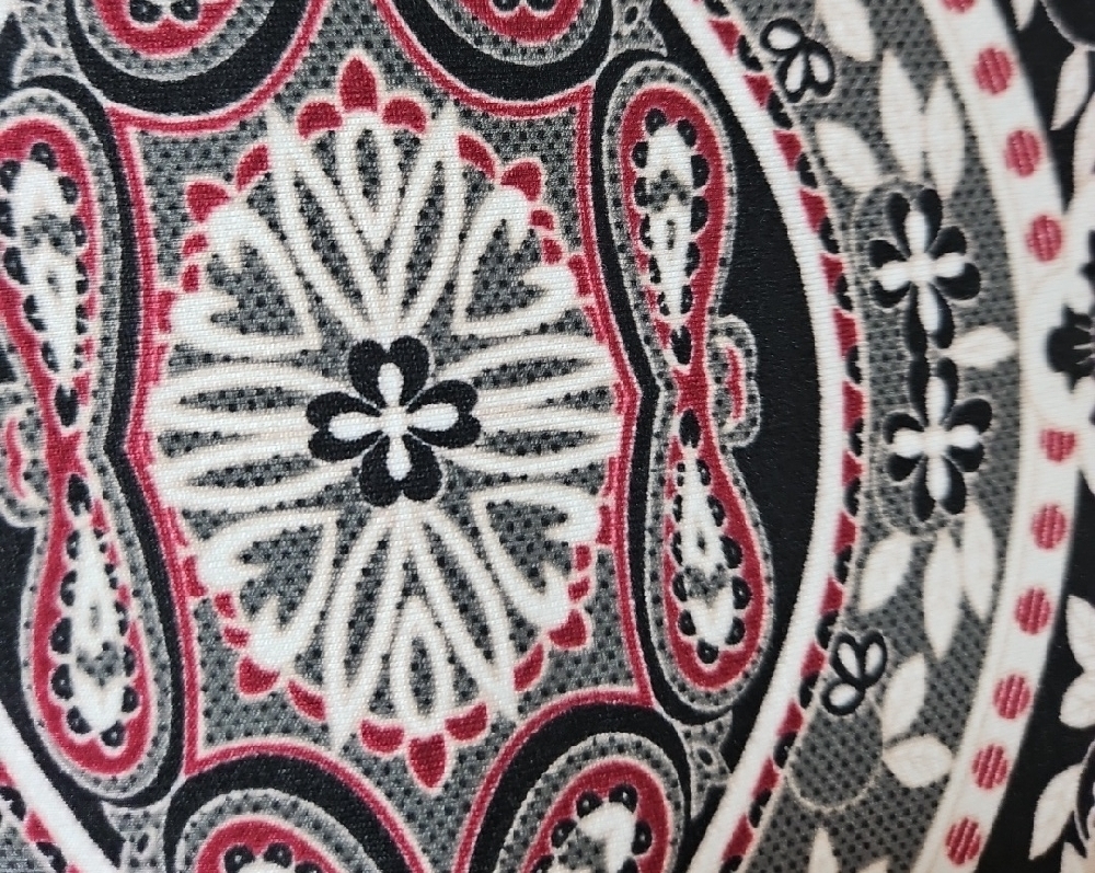 Contempo Patterned Dress - Picture 4 of 10